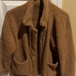 Cozy Brown Teddy Jacket